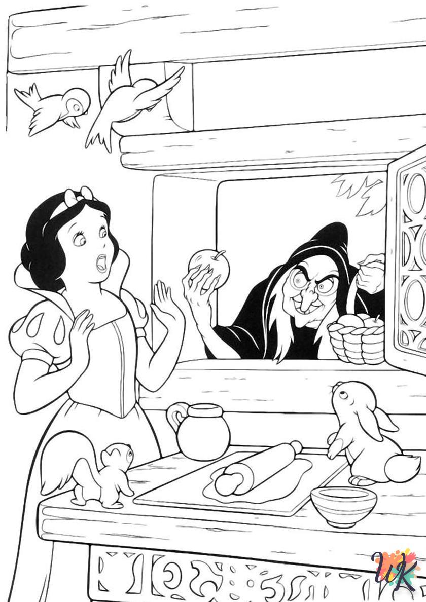 adult coloring pages Snow White 1