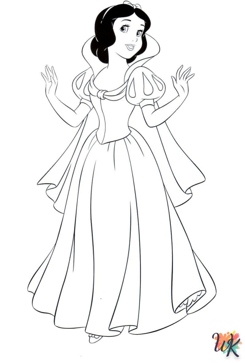 coloring pages for Snow White
