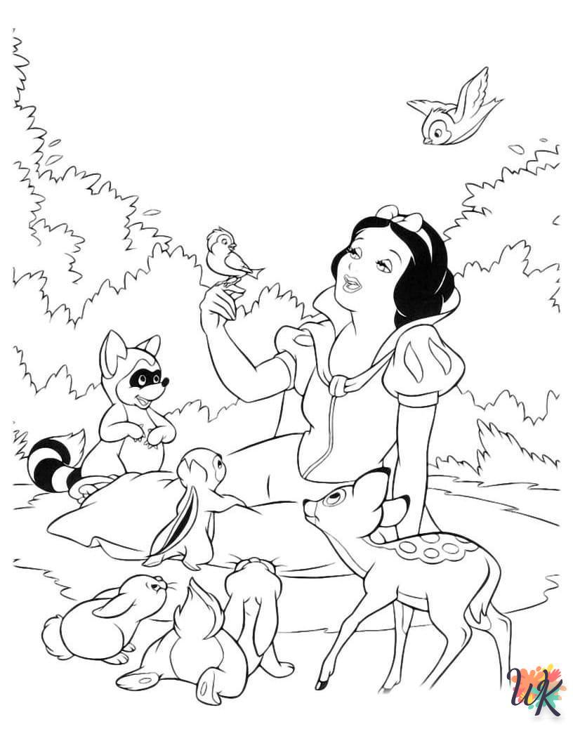 adult coloring pages Snow White