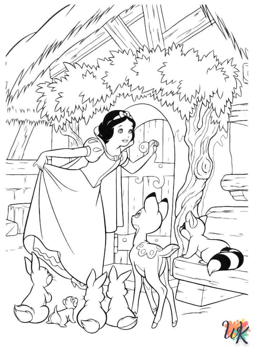 Snow White Coloring Pages 41