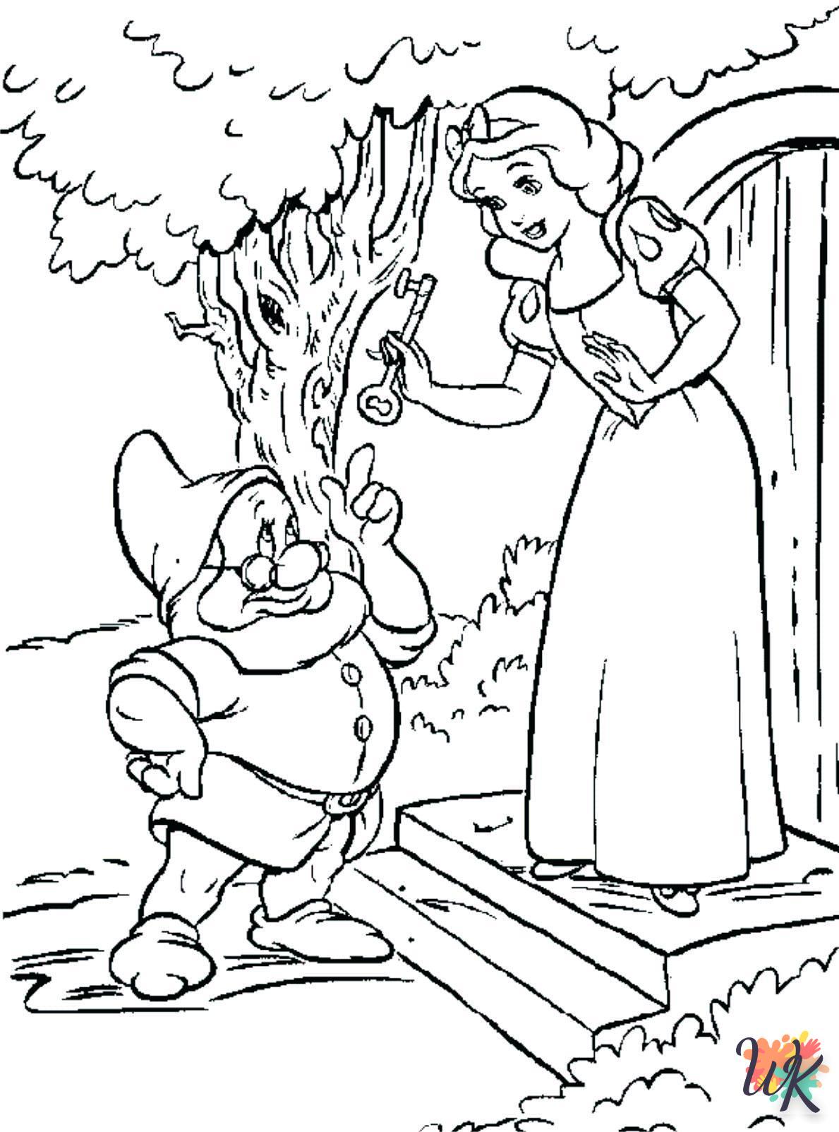 Snow White Coloring Pages 52