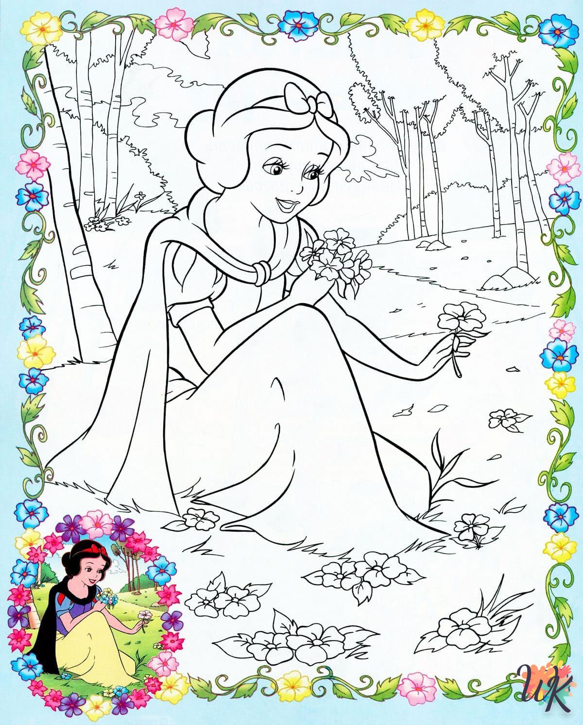 Snow White Coloring Pages 53