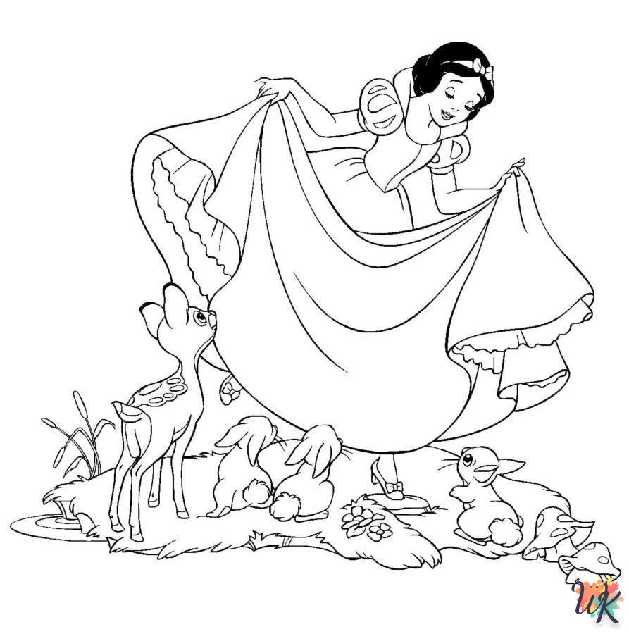 Snow White Coloring Pages 61