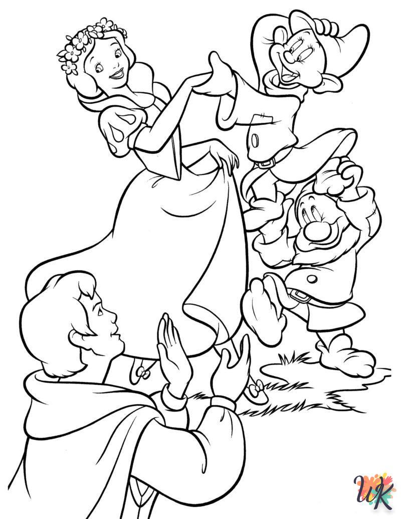 Snow White coloring pages grinch 1