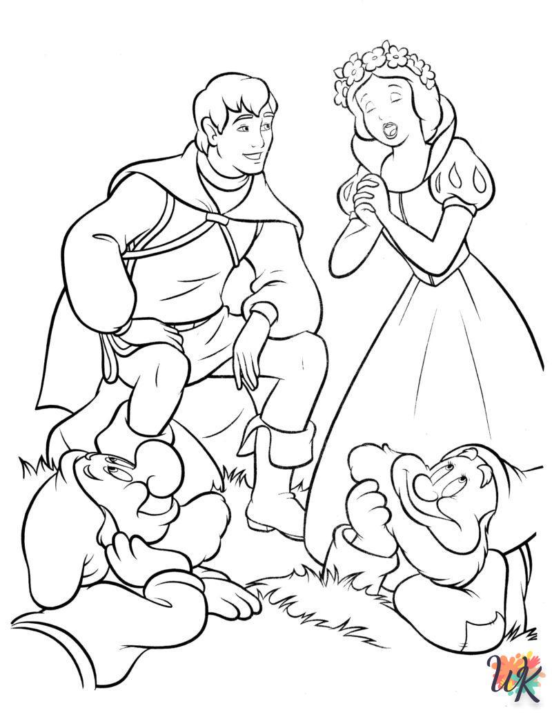cute coloring pages Snow White