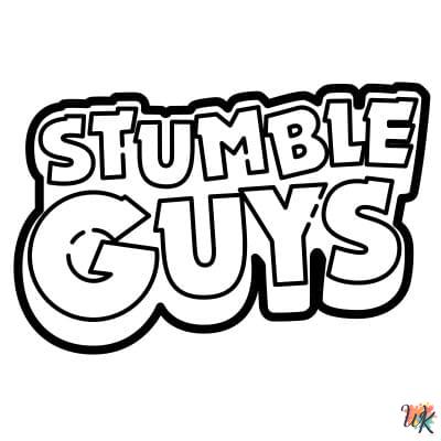 Stumble Guys free coloring pages