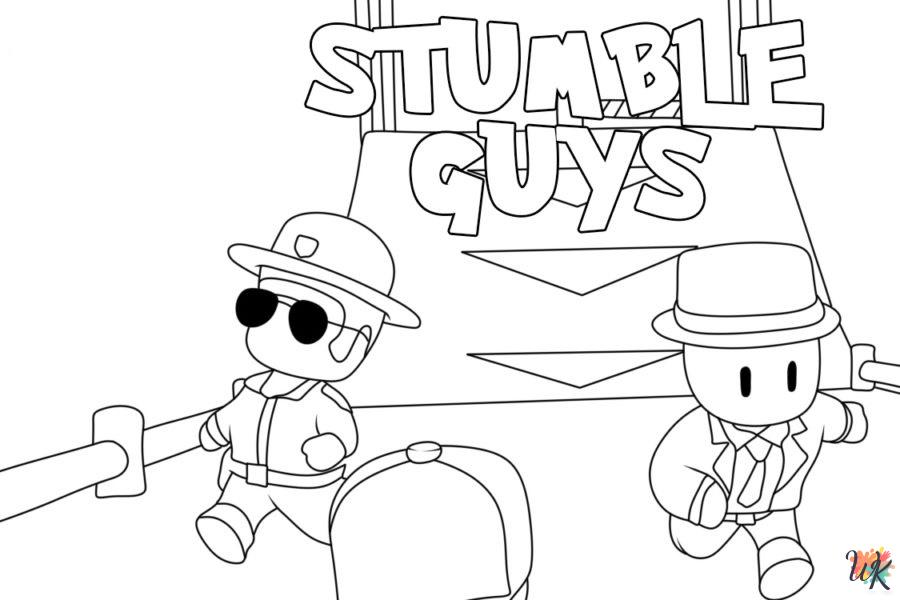 coloring pages for Stumble Guys