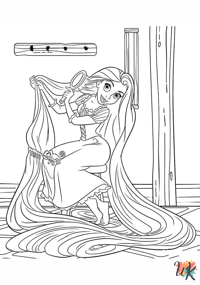 adult coloring pages Tangled
