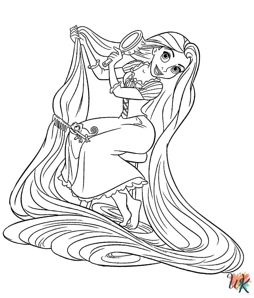 Tangled free coloring pages 3