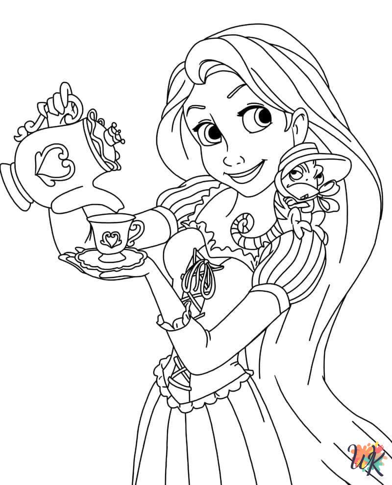 Tangled Coloring Pages 48