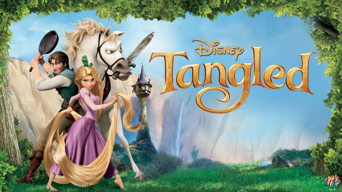 70 Tangled coloring pages