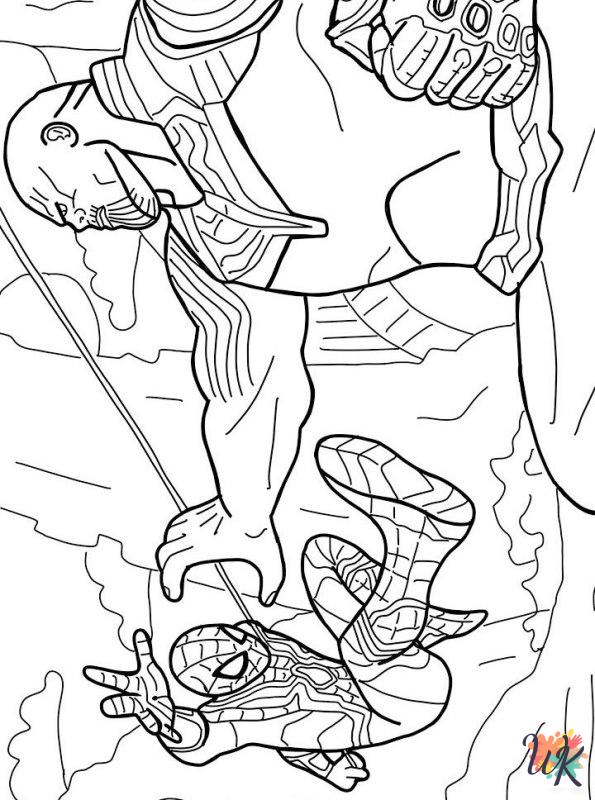 Thanos free coloring pages