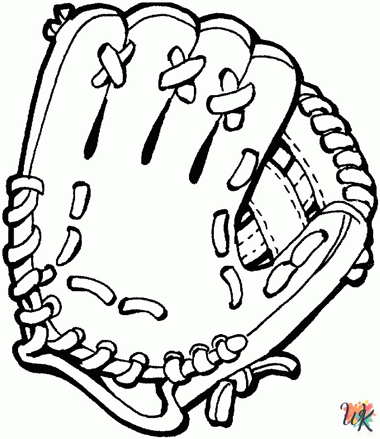 free coloring pages Baseball
