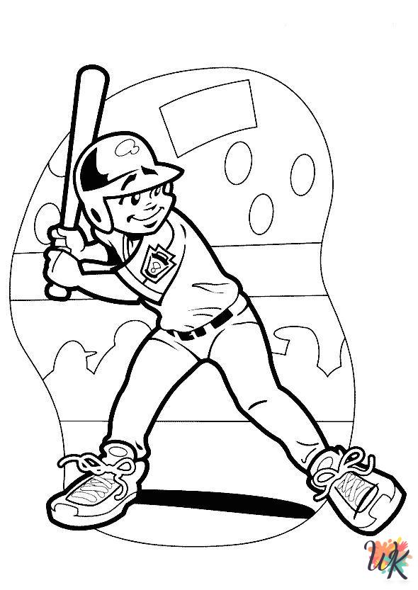 Baseball Coloring Pages 16