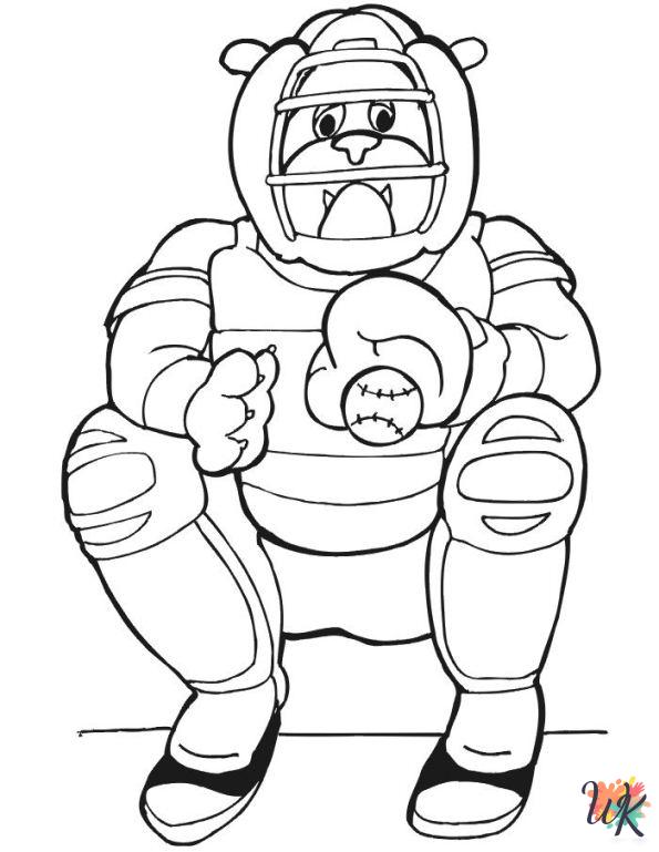 Baseball Coloring Pages 20
