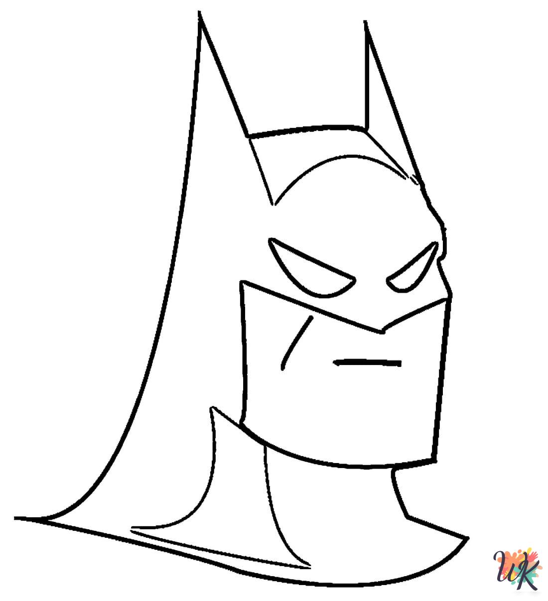 Batman coloring pages free printable