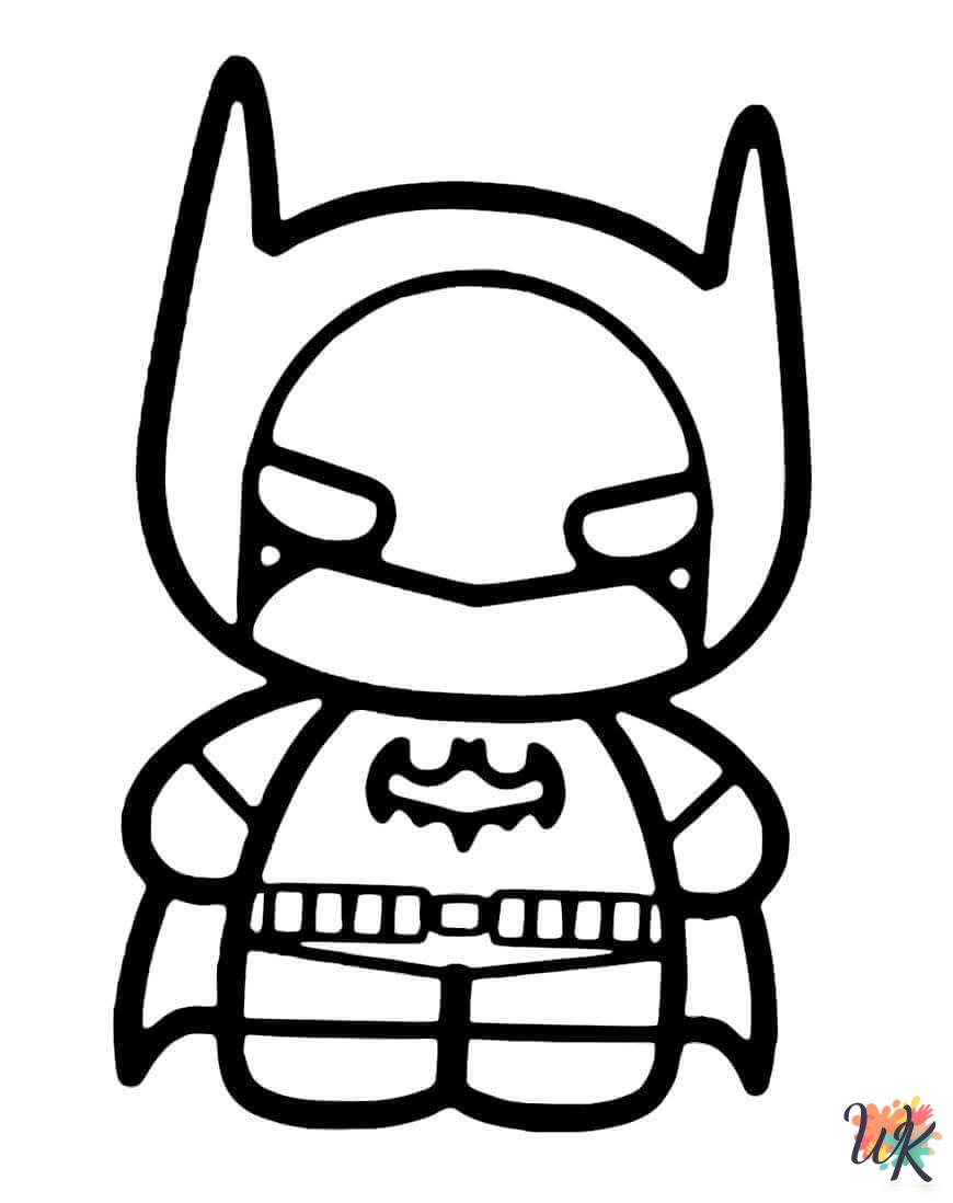 coloring pages for Batman