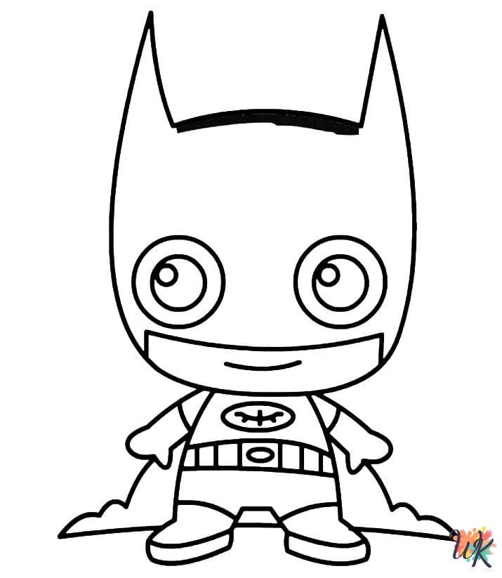 free Batman coloring pages for adults