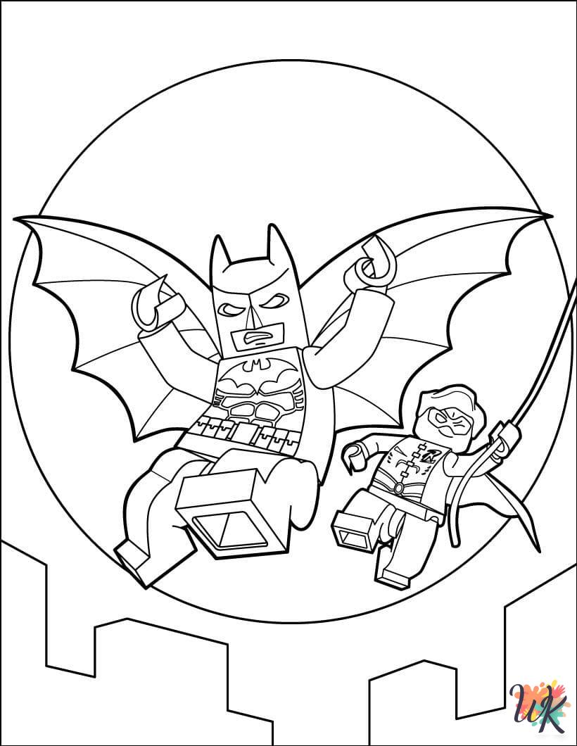 Batman printable coloring pages