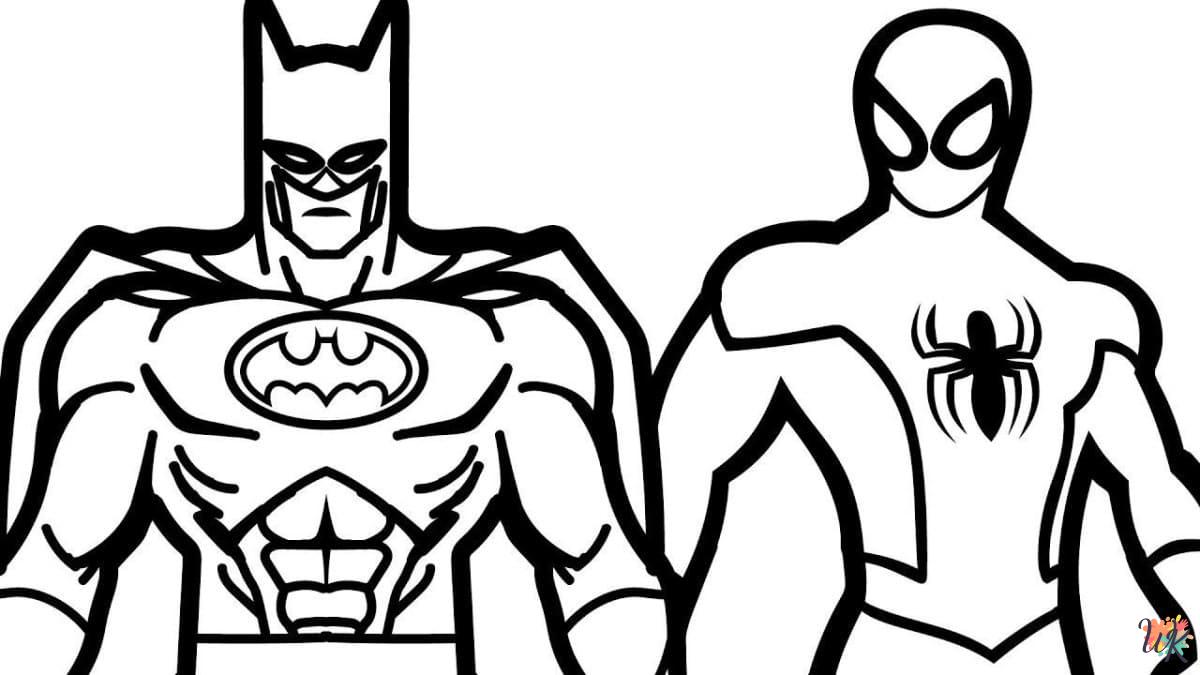 easy Batman coloring pages 1