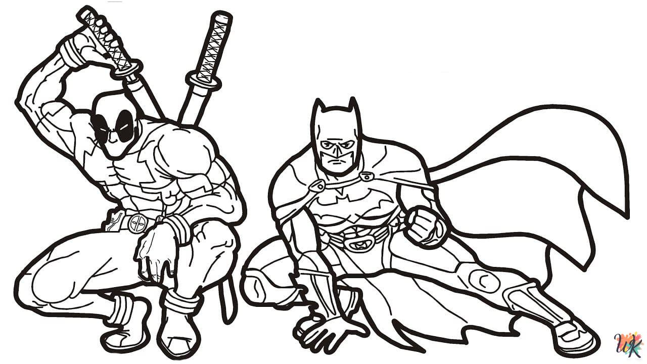grinch cute Batman coloring pages