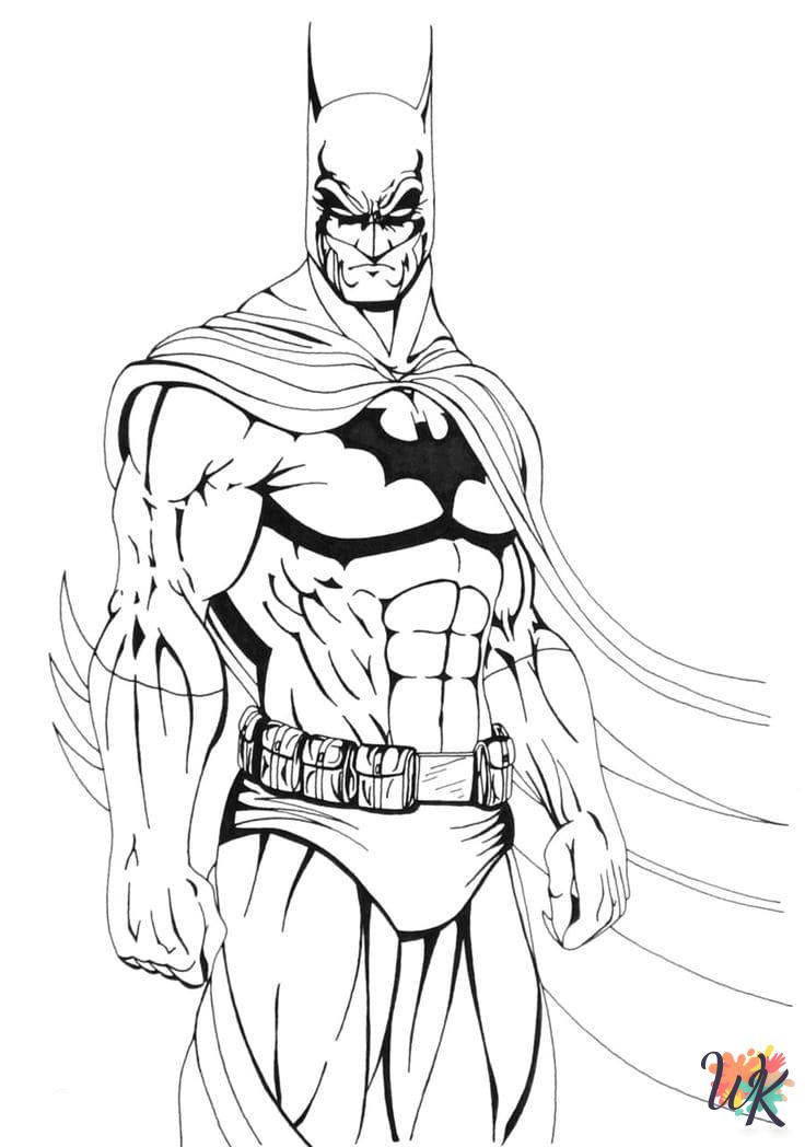 hard Batman coloring pages