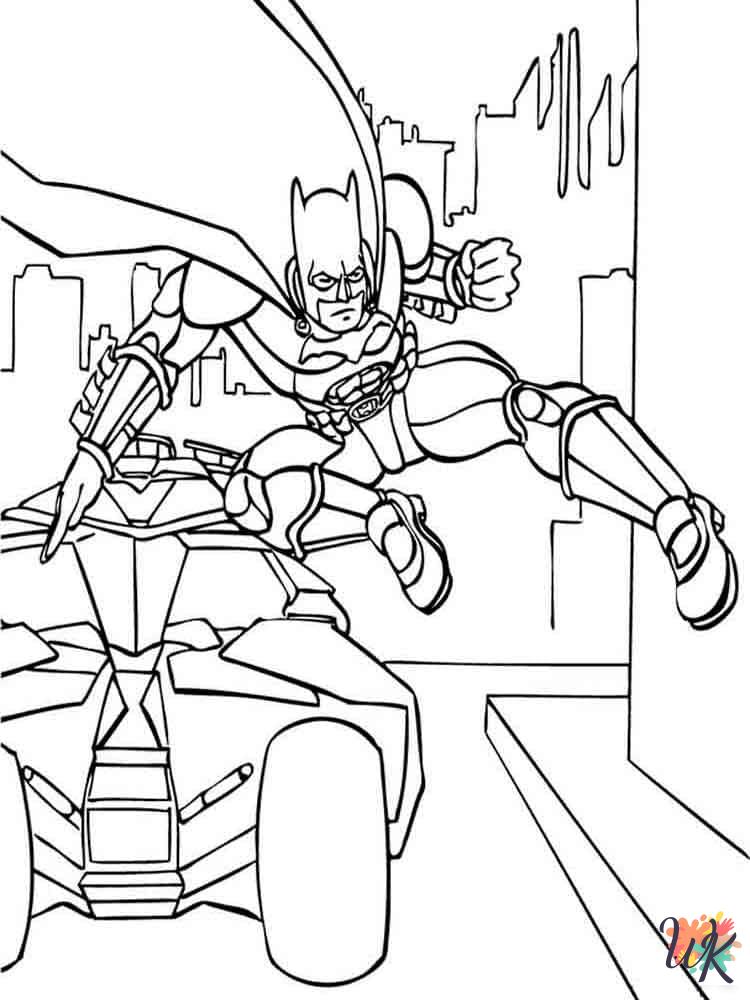 Batman coloring pages for adults