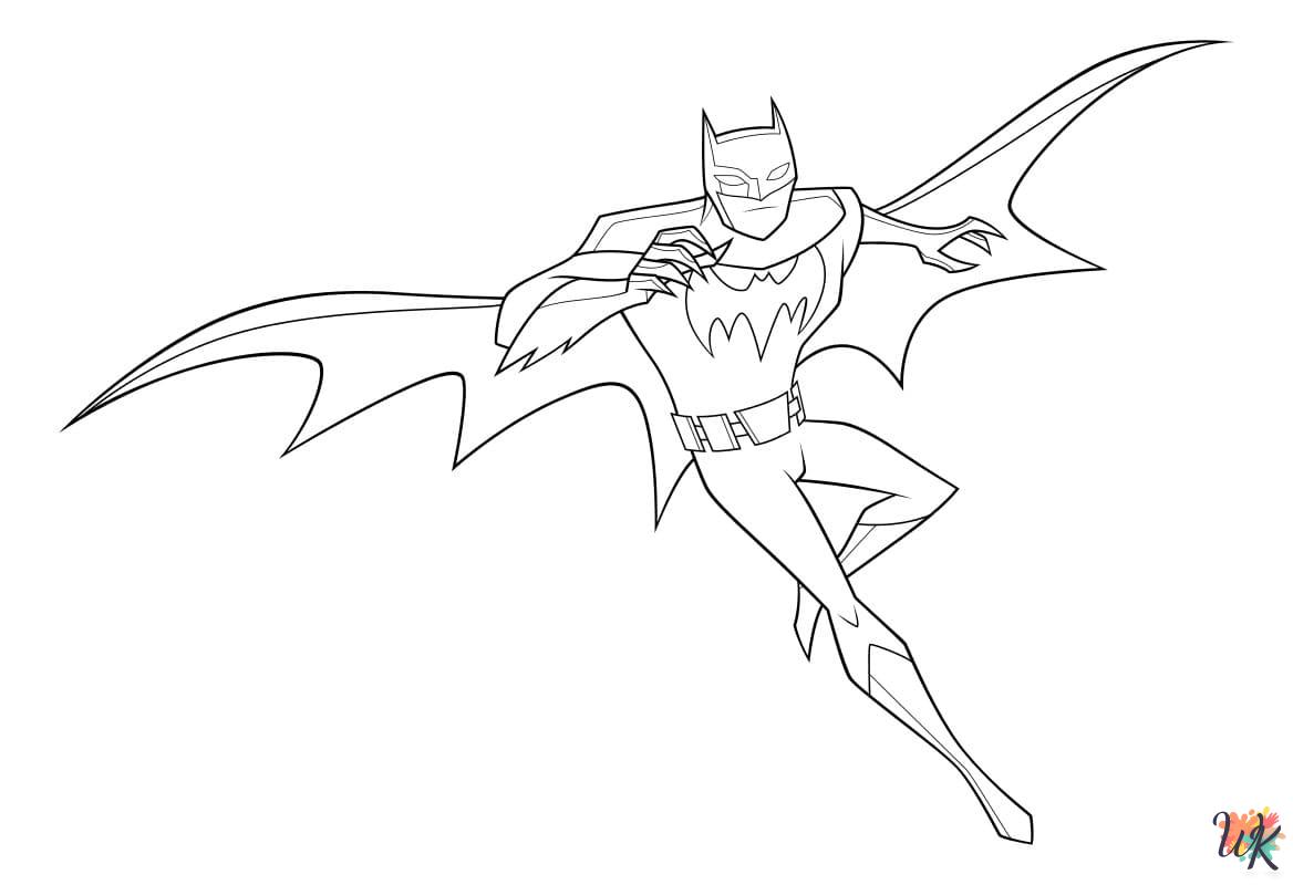 adult Batman coloring pages