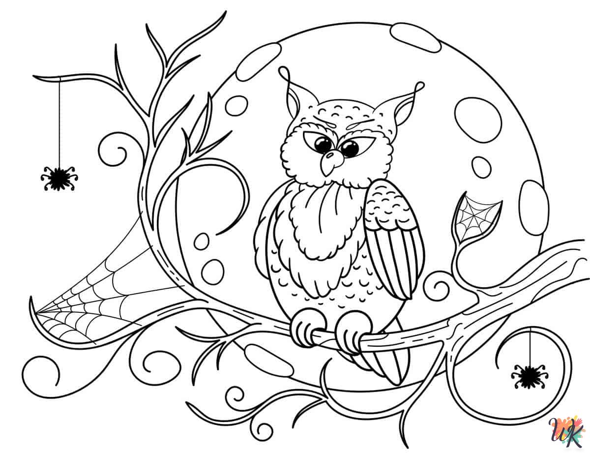 cute Cute Halloween coloring pages