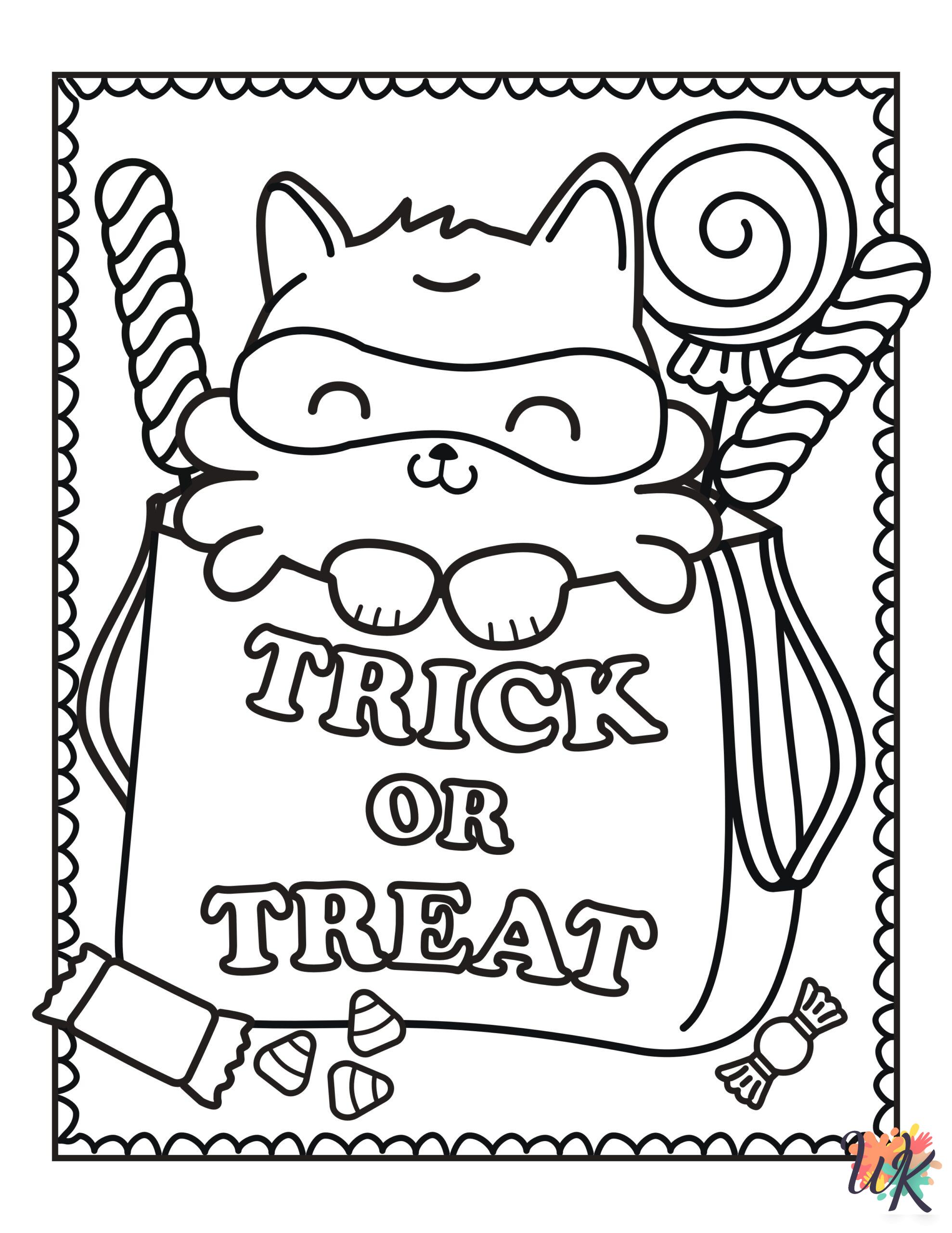 cute coloring pages Cute Halloween