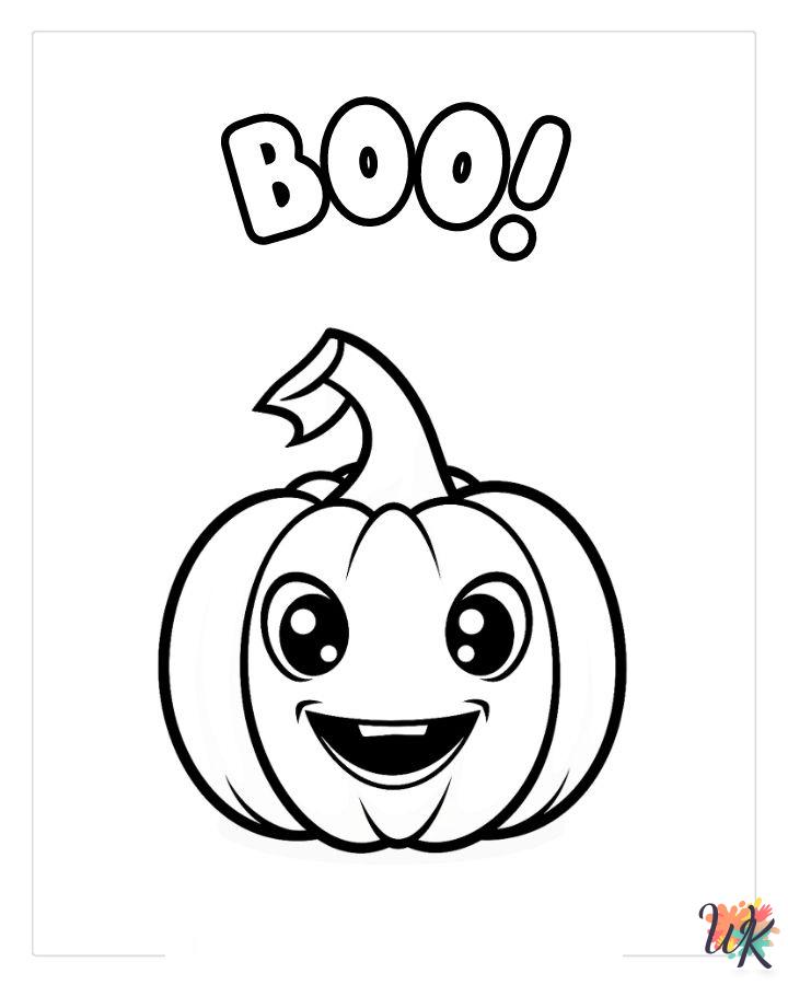 fun Cute Halloween coloring pages