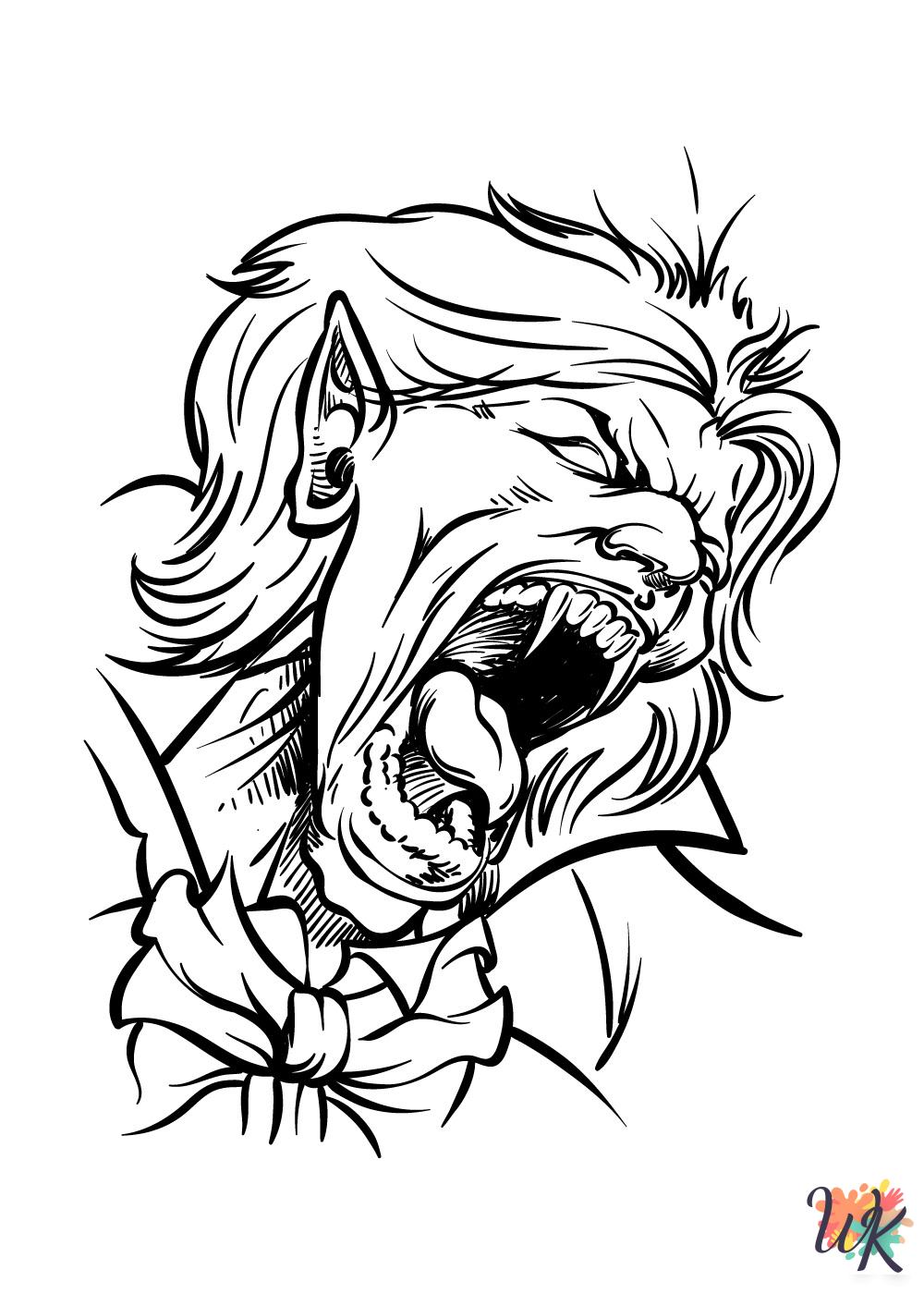 printable coloring pages Dracula