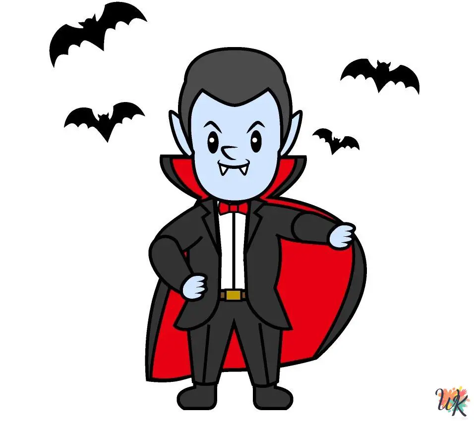 Dracula coloring pages 37 Dracula coloring pages