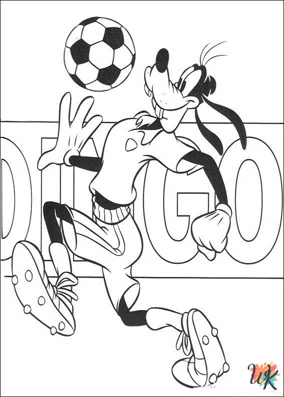 free Goofy coloring pages for kids