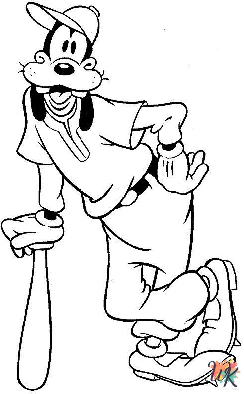 free Goofy coloring pages printable