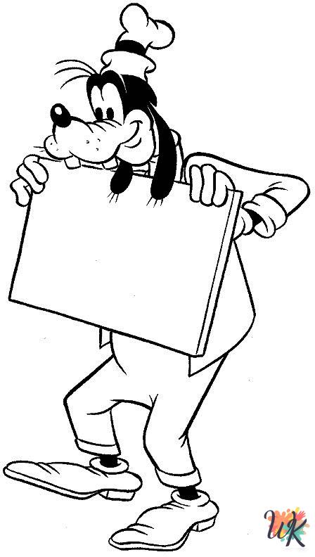 Goofy Coloring Pages 9