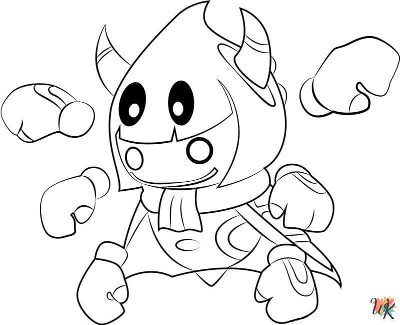 free Kirby coloring pages for kids