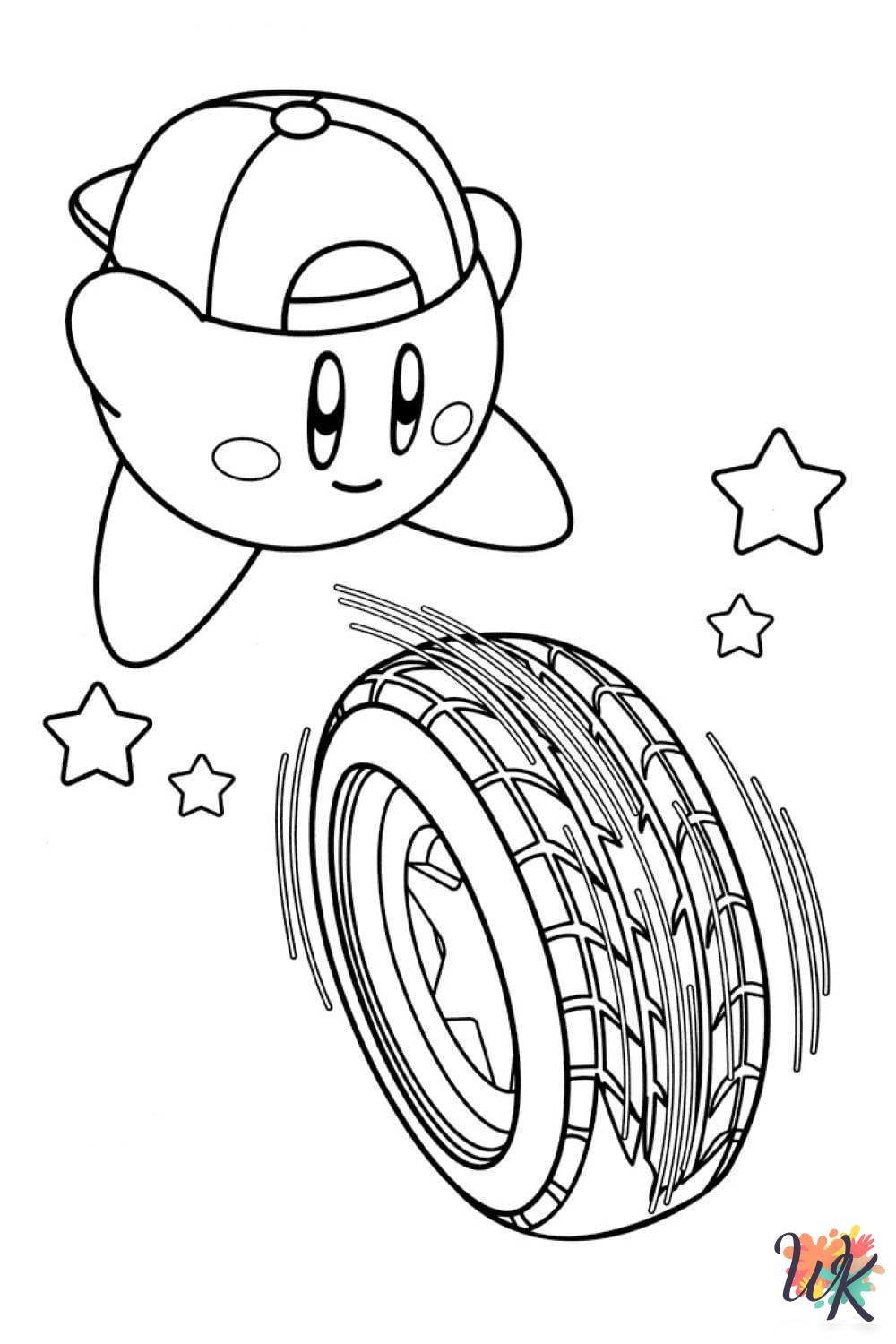 adult coloring pages Kirby