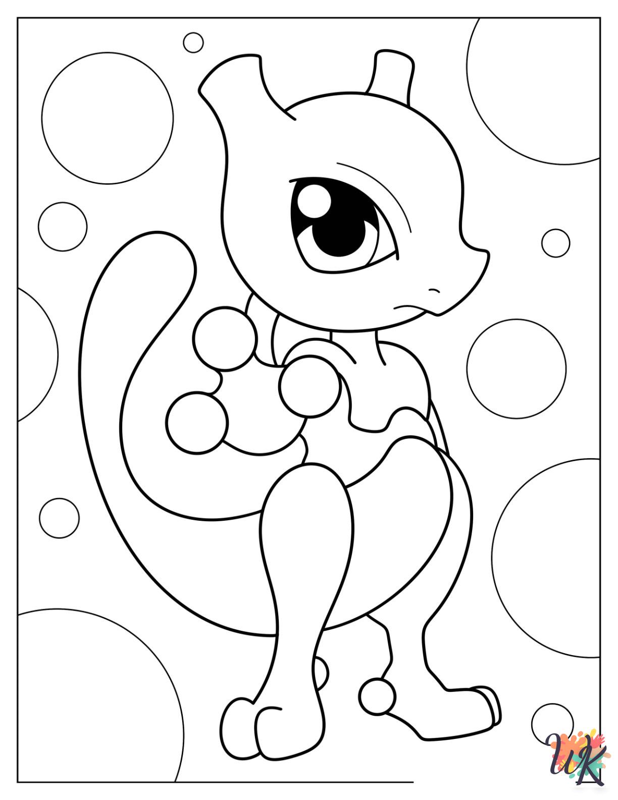 free printable Legendary Pokemon coloring pages