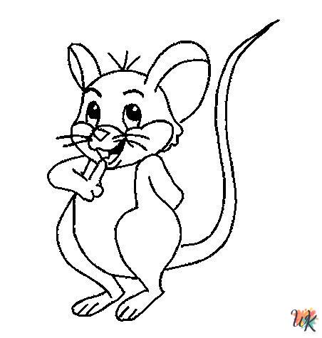 free Mouse coloring pages