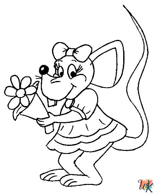free coloring Mouse pages