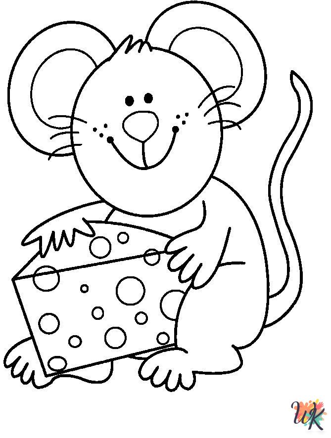 cute coloring pages Mouse