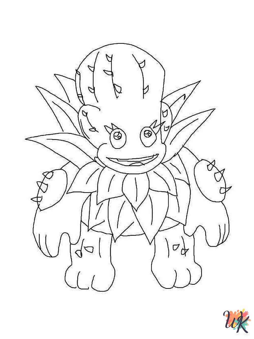 old-fashioned My Singing Monsters coloring pages 1