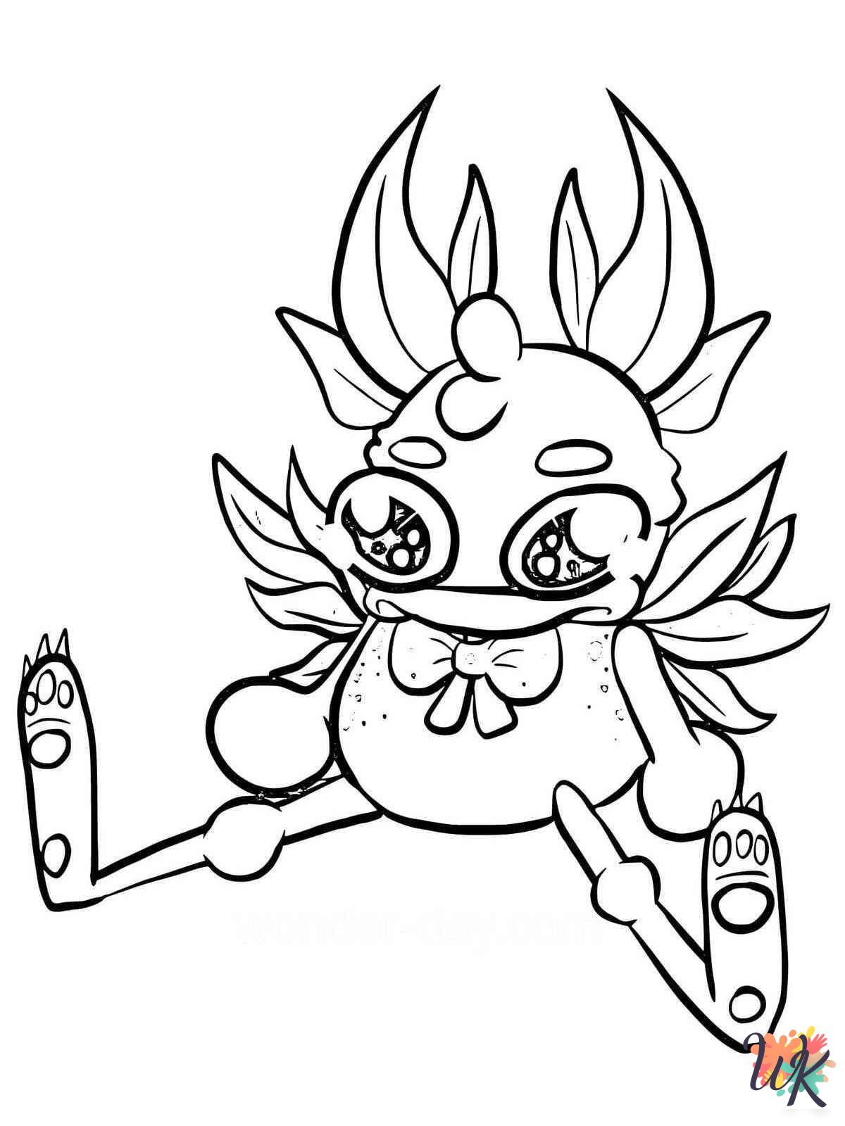 free printable My Singing Monsters coloring pages