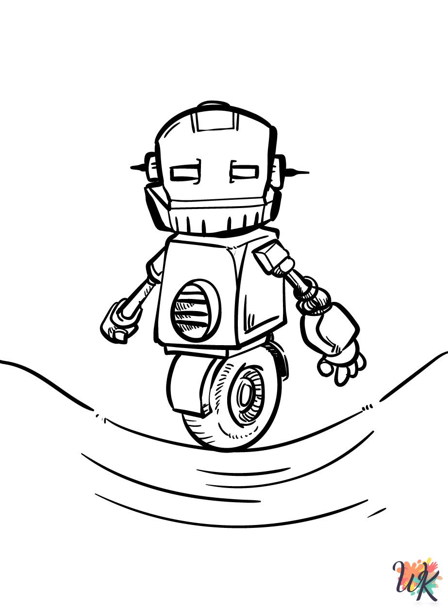 coloring pages Robot