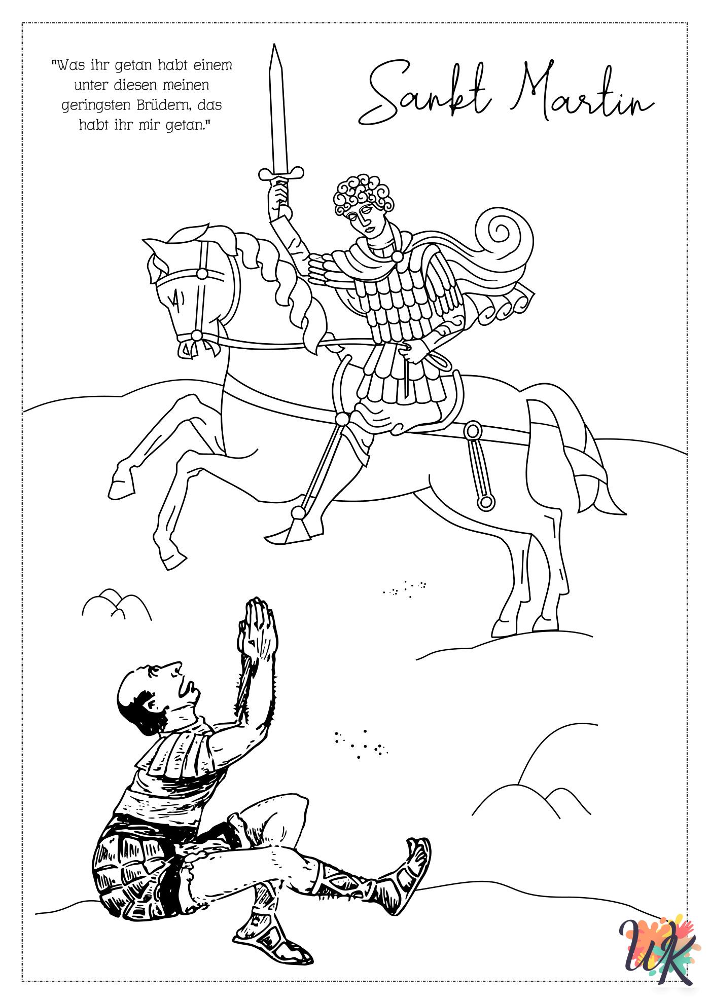 free coloring pages Saint Martin