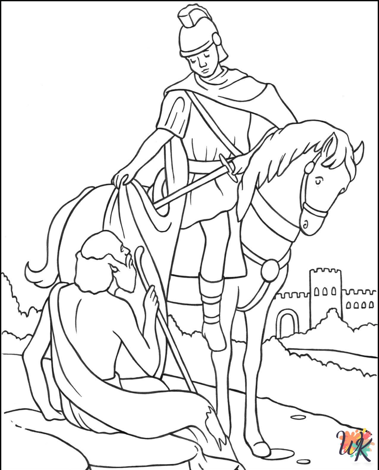 coloring pages Saint Martin