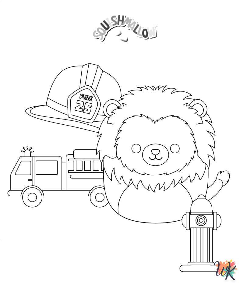 coloring pages printable Squishmallows