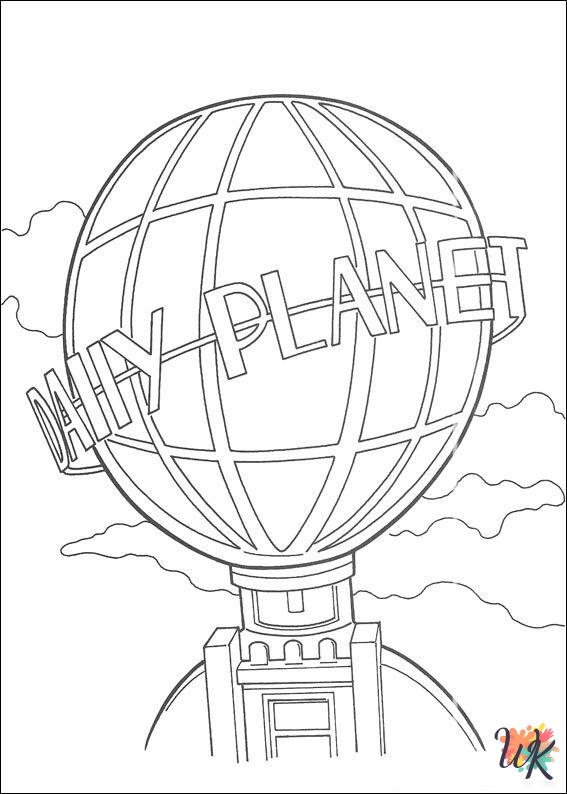 kids Superman coloring pages