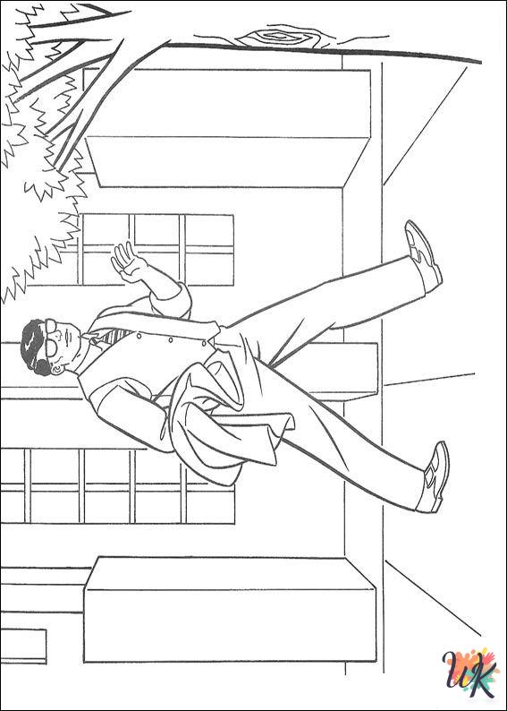 free full size printable Superman coloring pages for adults pdf 1